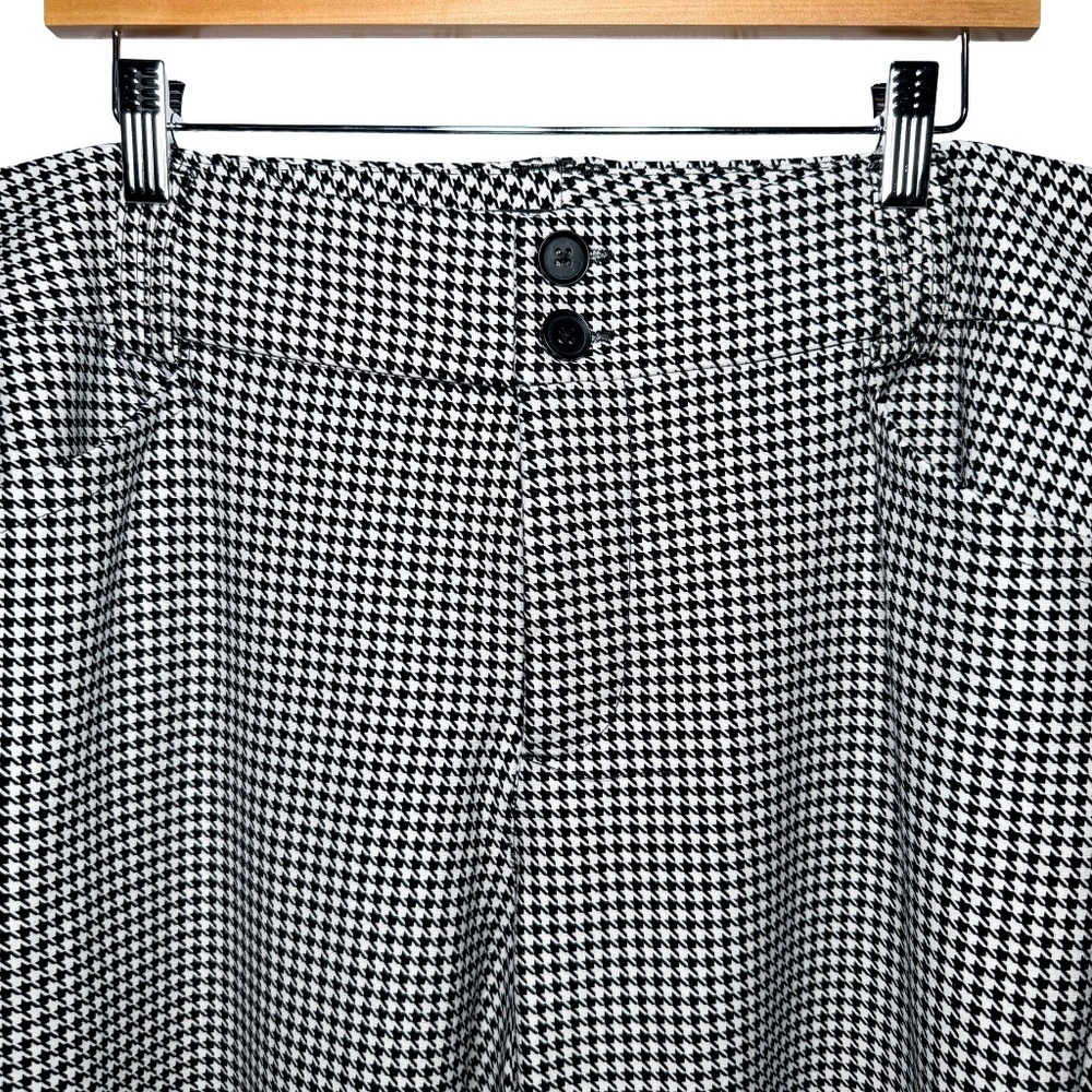 Studio Torrid Houndstooth Bootcut Luxe Ponte Trouser Pants 22S Stretch Classic - Picture 5 of 15